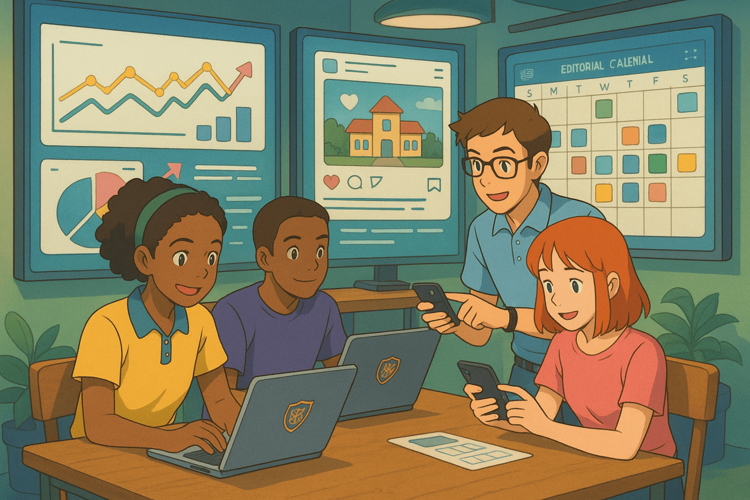 Como cuidar das redes sociais de uma escola: rotina, conteúdo e interação