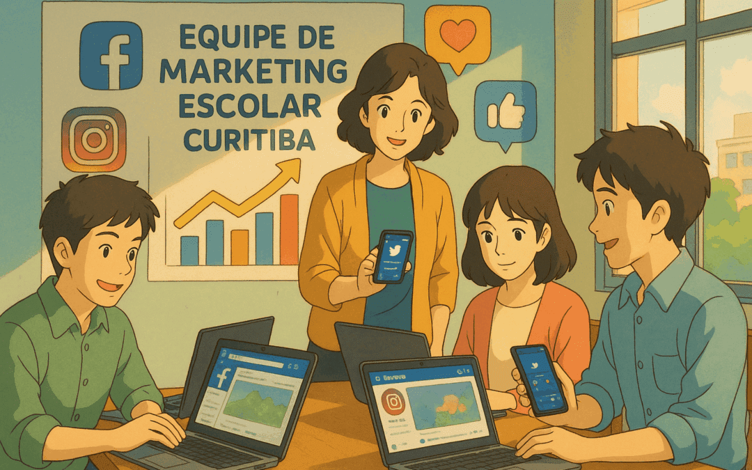 Gerenciamento de Redes Sociais para Escolas em Curitiba