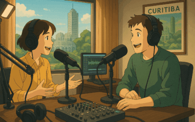 Podcasts Mais Ouvidos no Brasil em 2025 e o Que Criadores de Curitiba Podem Aprender com Eles