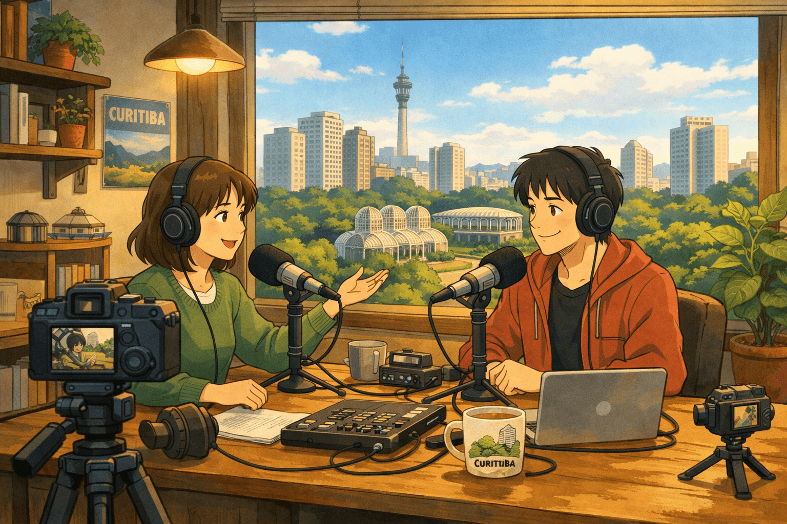 Podcast em Curitiba: o mercado que mais cresce | Estúdio de Podcast em Curitiba