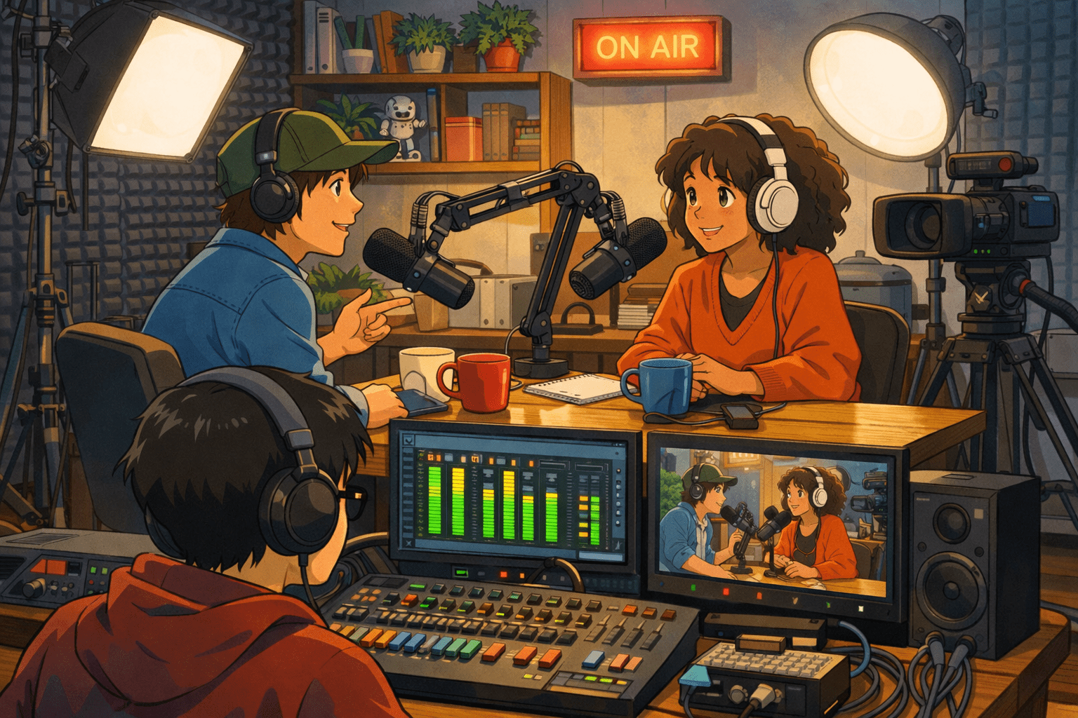 Estúdio de Podcast em Curitiba