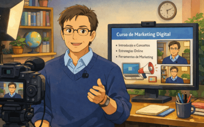 Gravação de Videoaulas em Curitiba: Estrutura Profissional para Cursos Online