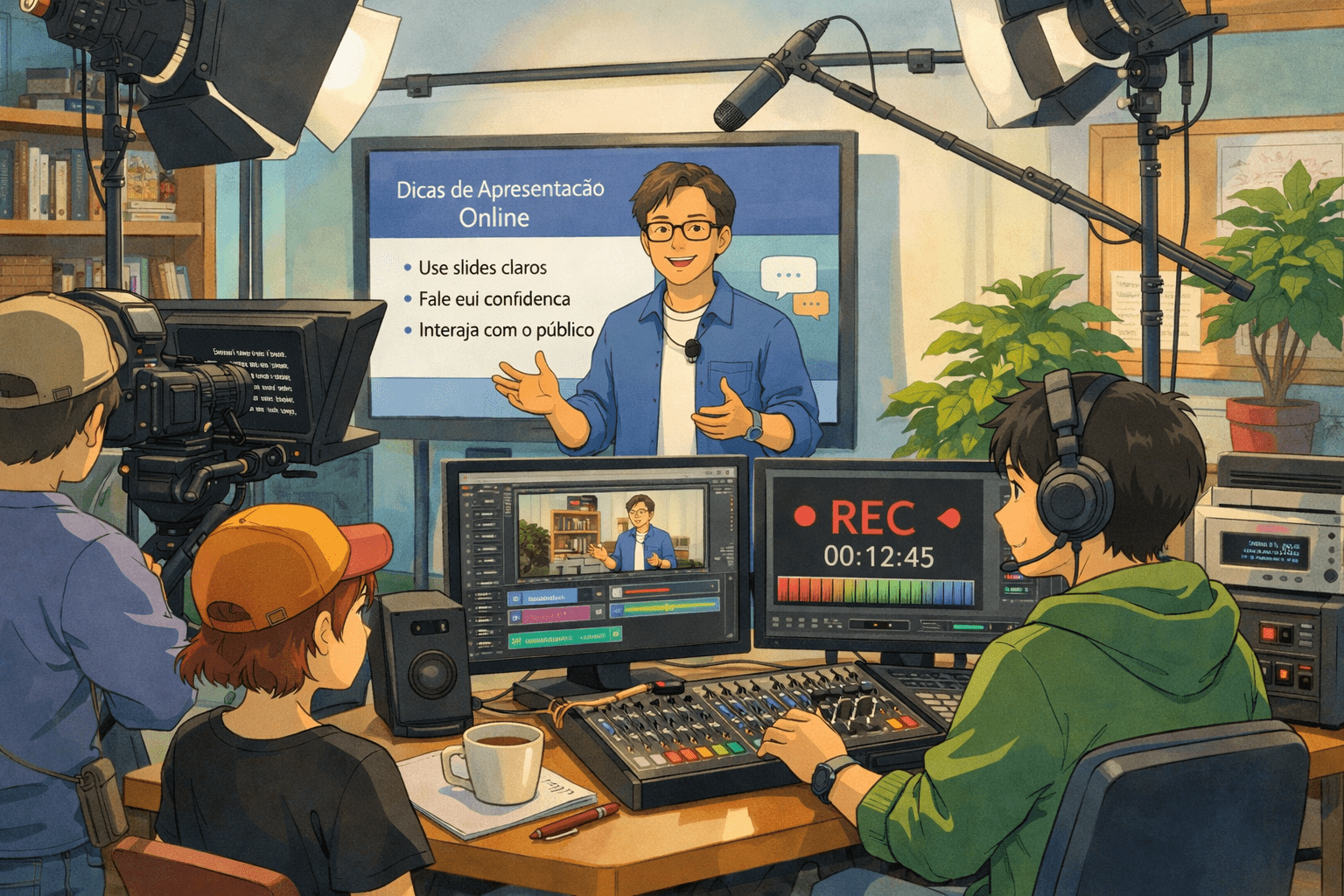 Produtora audiovisual em Curitiba especializada em cursos online