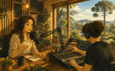 Gravação de Podcast em São José dos Pinhais | Estúdio OGS